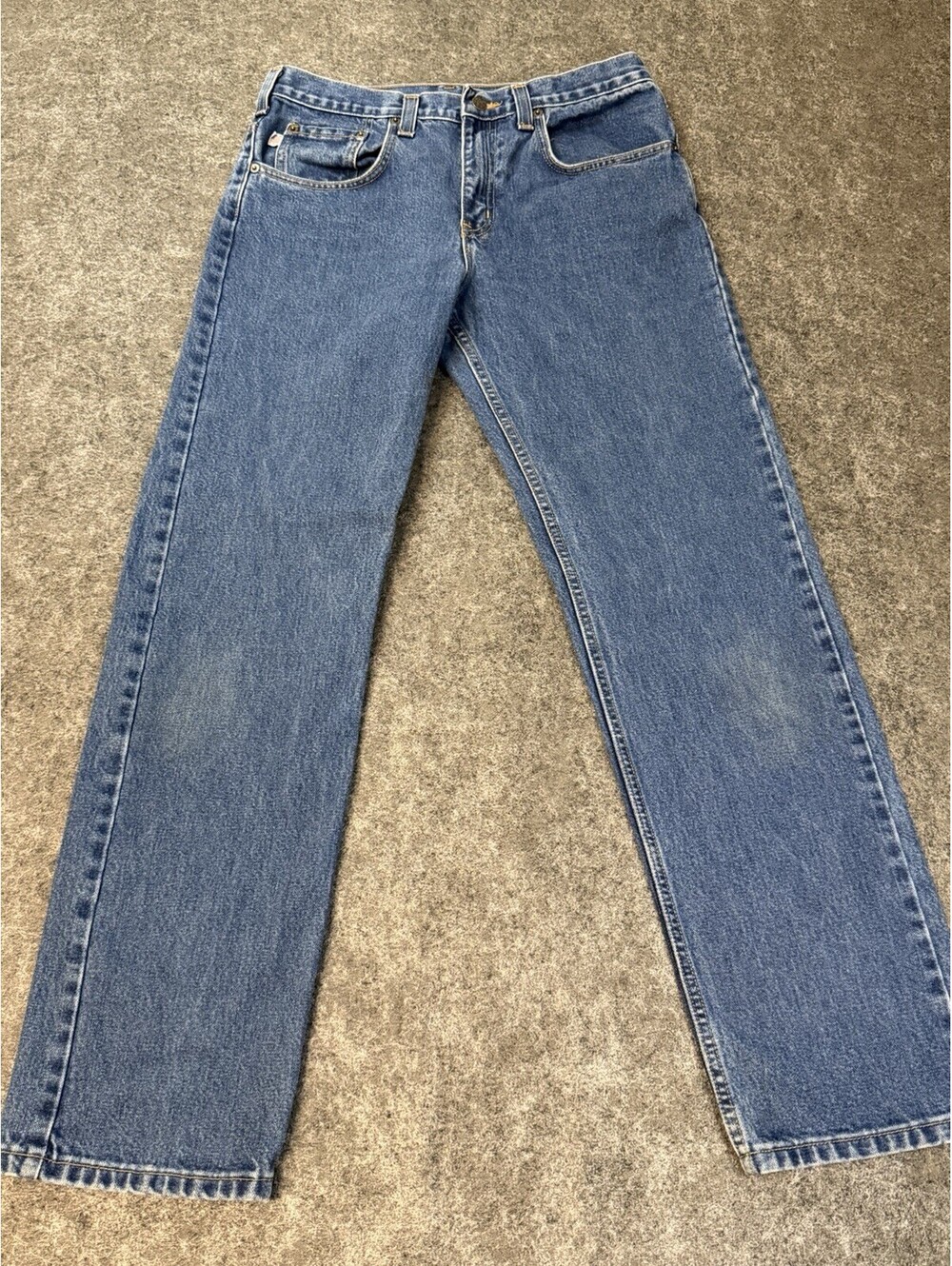 All American Clothing Co Mens Dark Wash Straight Leg Jeans 32x32 Made in USA
